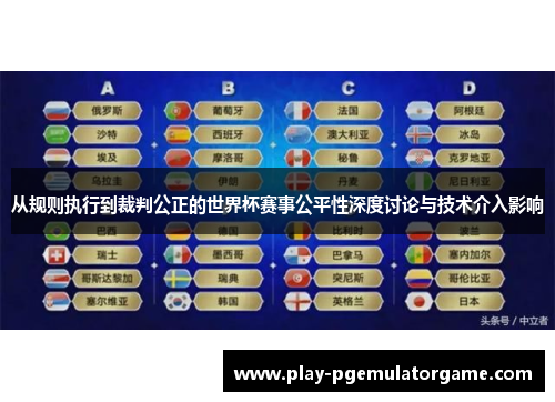 从规则执行到裁判公正的世界杯赛事公平性深度讨论与技术介入影响